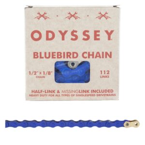 Odyssey Bluebird Chain - 1/2x1/8 1s BU w/1/2LINK