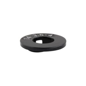 Alienation Circle Jerks Chain Tensioner - Non-Adj Alloy 14mmx3.5-4mm Black