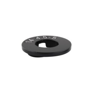 Alienation Circle Jerks Chain Tensioner - Non-Adj Alloy 14mmx4.5-5mm Black