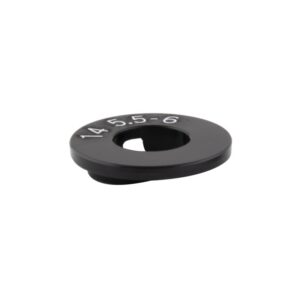 Alienation Circle Jerks Chain Tensioner - Non-Adj Alloy 14mmx5.5-6mm Black