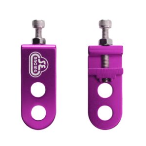 SE Bikes SE Chain Tensioner - Tension Adj 2.0 Alloy 3/8 Purple