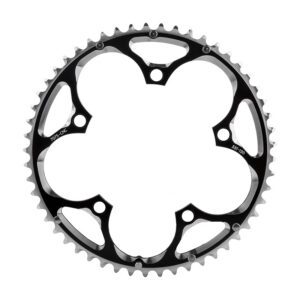Sunrace RX0 Chainring - 53T 130mm Black