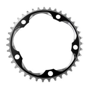 Sunrace RX0 Chainring - 39T 130mm Black