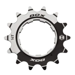 Box Components Box One 7075 Alloy Single Speed Cog - Alloy 14T 3/32 f/SGLE Spd Cassette Black