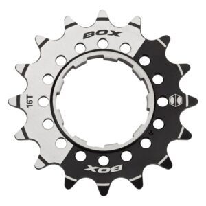 Box Components Box One 7075 Alloy Single Speed Cog - Alloy 16T 3/32 f/SGLE Spd Cassette Black