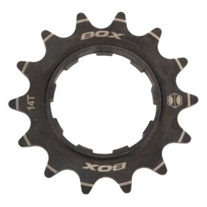 Box Components Box One Cr-Mo Single Speed Cog - CRMO 14T 3/32 f/SGLE Spd Cassette Black