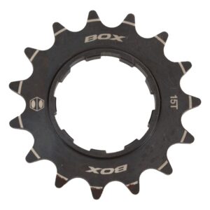 Box Components Box One Cr-Mo Single Speed Cog - CRMO 15T 3/32 f/SGLE Spd Cassette Black