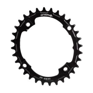 Origin8 Holdfast Oval 1x Chainring 104mm BCD - 32T 10/11/12s 4B Black