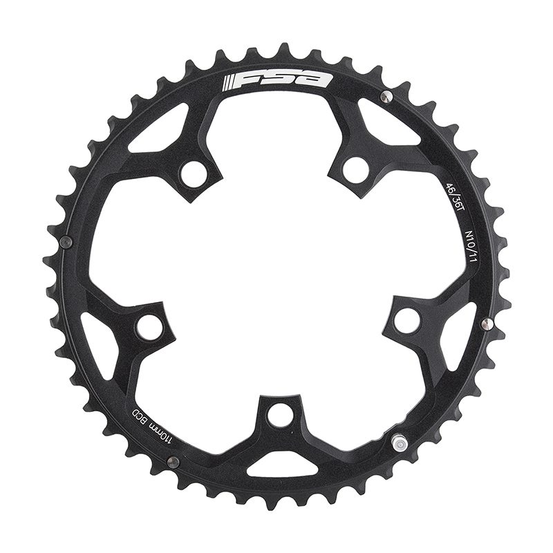 FSA Chainring FSA Road Pro 110mm 46T 5B 10/11s BK - Road Pro 110mm 46T 5B 10/11s Black