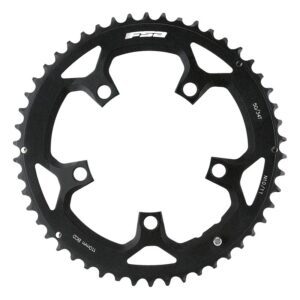 FSA Pro Road Alloy Chainring - 110mm 50T 5B 10/11s Black