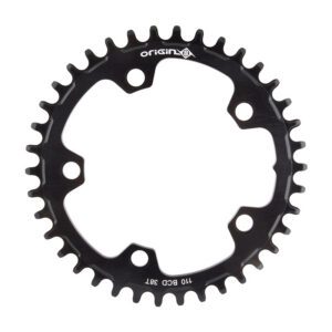 Origin8 Holdfast 1x Chainring 110mm BCD - 38T 10/11s 5B Black