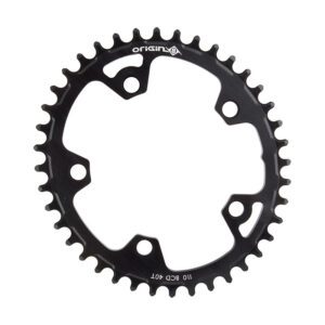 Origin8 Holdfast Oval 1x Chainring 110mm BCD - 40T 10/11s 5B Black