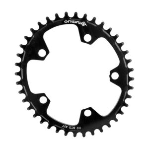 Origin8 Holdfast Oval 1x Chainring 110mm BCD - For SRAM 40T 10/11s 5B Black