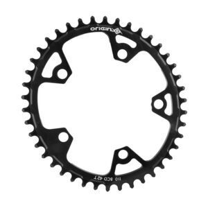 Origin8 Holdfast Oval 1x Chainring 110mm BCD - For SRAM 42T 10/11s 5B Black
