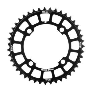 Box Components Box Two BMX Chainring Sprocket - 104mm 43T 4B Black