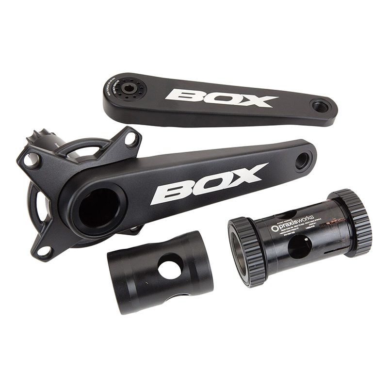 Box Components Vector M35 Crankset - BMX Alloy 177 BB30/PF30 104mm Black