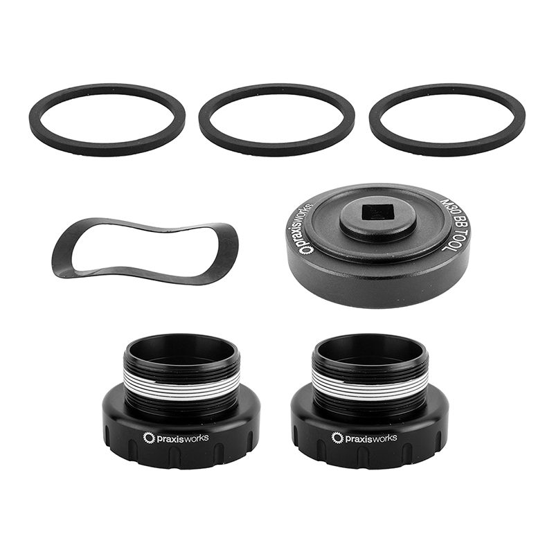 Box Components Box Two M30-P Crankset - M30P Alloy 180 Euro 30mmAXLE 104mm Black