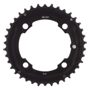 FSA Alloy MTB Chainring - Alloy 104mm 38T 4B WB265 2x10s Black
