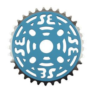 SE Bikes One Piece Alloy Chainring - 1pc 33T 1/8 Alloy BU