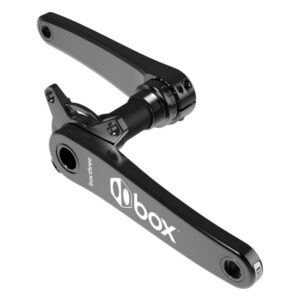 Box Components .three. 2pc Hollow Crankset - Three 180 24mmAXLE 104mm Black