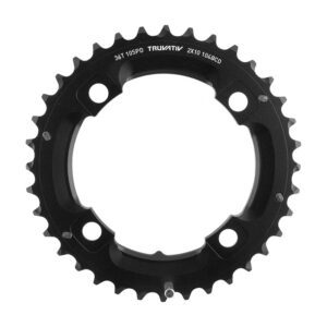 Sram MTB Chainrings - 36T 104mm 2x10 3-PIN 36/22 Alloy Black