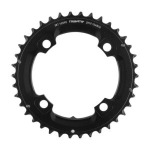 Sram MTB Chainrings - 38T 104mm 2x10 No-Pin 38/24 Alloy Black