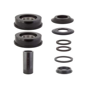 Black Ops 19mm American MX Bottom Bracket - AM to w/BEARINGS Black