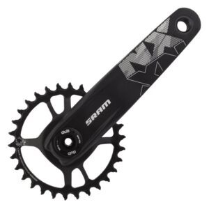 SRAM NX Eagle Fat 4" Cranks - FAT4 170x30 DM DUB XSYNC2 Steel w/o Cups Black 12s