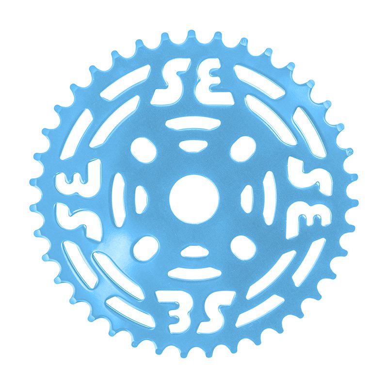 SE Bikes One Piece Steel Chainring - 1pc 39T 1/8 Steel BU