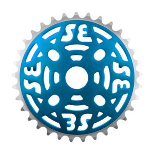 SE Bikes One Piece Alloy Chainring - 1pc 33T 1/8 Alloy Ano-Bu