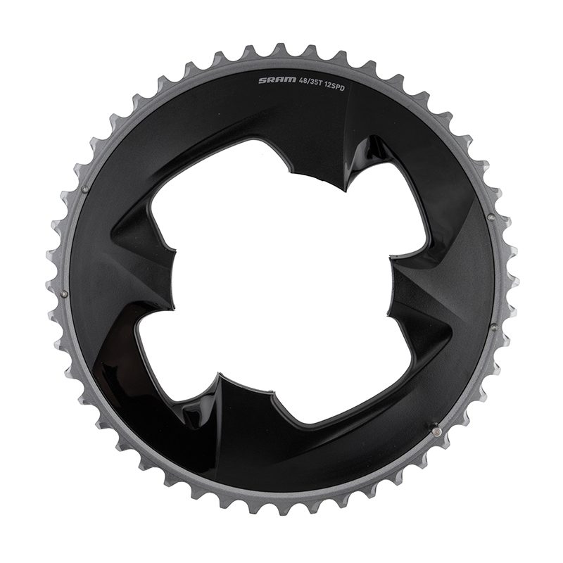 SRAM Force Chainrings - 48T 107mm 4B 2x12 Grey