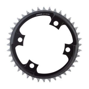SRAM X-Sync Chainrings - 40T 107mm 4B X-Sync Road Black