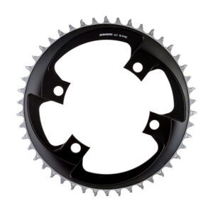 SRAM X-Sync Chainrings - 46T 107mm 4B X-Sync Road Black