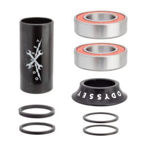 Odyssey 22mm Mid Bottom Bracket - C101 f/22mm Axle Black