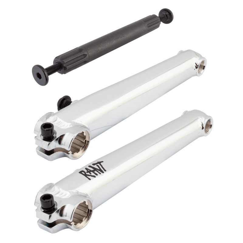 Rant Bangin 8 Cranks - 8 RHD/LHD 165 3pc 19mm 8-SPLINE Cromo Chrome