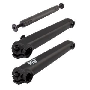 Rant Bangin 8 Cranks - 8 RHD/LHD 165 3pc 19mm 8-SPLINE Cromo Black