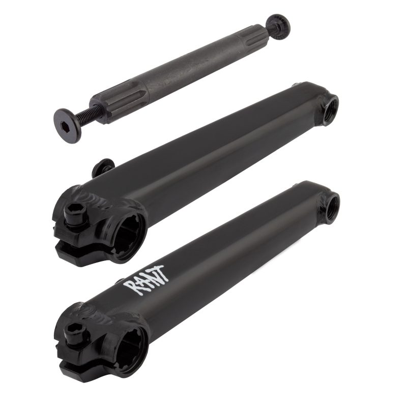 Rant Bangin 8 Cranks - 8 RHD/LHD 165 3pc 19mm 8-SPLINE Cromo Black