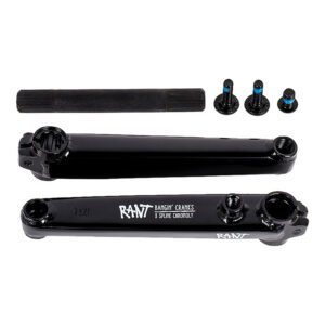 Rant Bangin 8 Cranks - 8 RHD/LHD 175 3pc 19mm 8-SPLINE Cromo Black