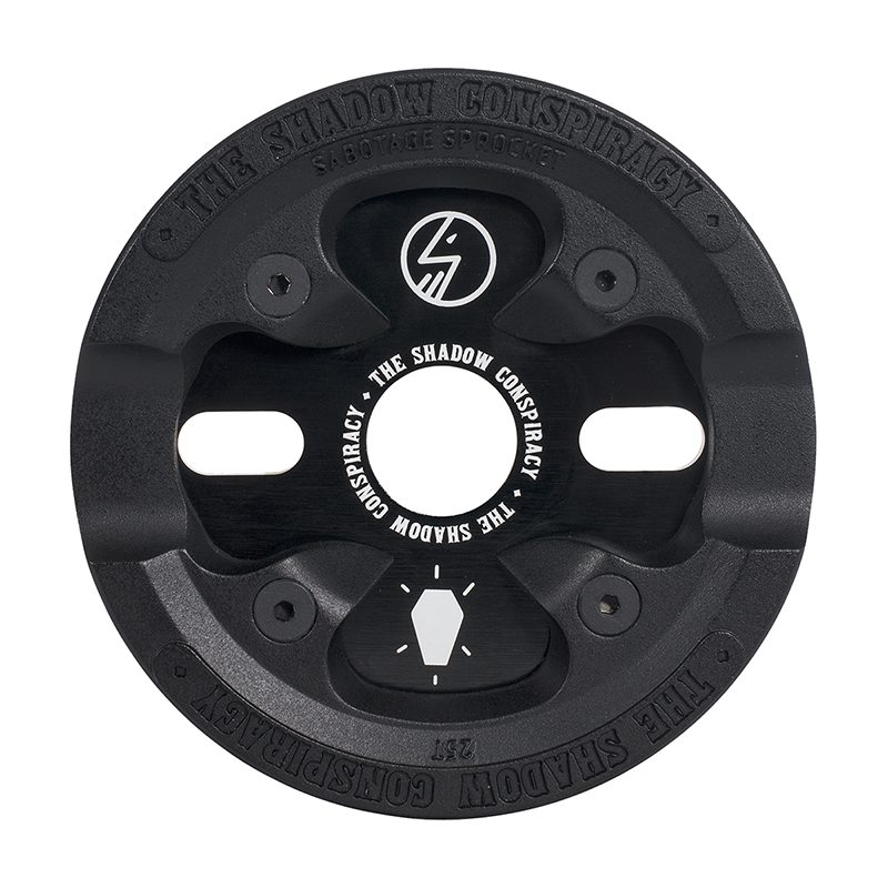 The Shadow Conspiracy Sabotage Chainring - 1pc 28T 1/8 Black