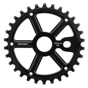 Odyssey Utility Pro Chainring - 1pc 30T Black