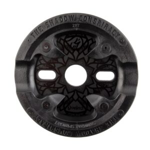 The Shadow Conspiracy Sabotage Maya Editon Chainring - 1pc 28T 1/8 w/BASHGUARD Black