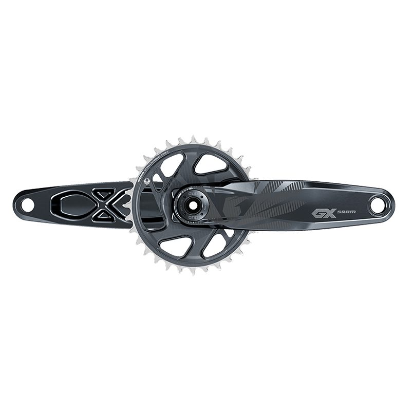 SRAM GX Eagle Fat 4" Cranks - FAT4 170x30 DM DUB XSYNC2 w/o Cups Lunar 12s
