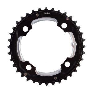FSA Alloy MTB Chainring - Alloy 104mm 36T 4B WB251B 2x10s Black (K)