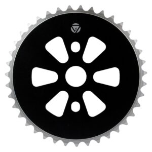 Black Ops Alloy Chainring - 1pc 39T 1/8 Alloy Black