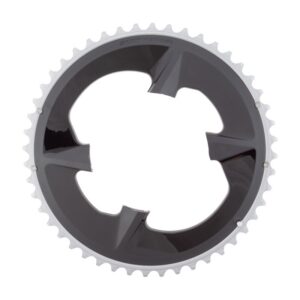SRAM Rival Chainrings - 48T 107mm 4B 2x12 Black w/CVR-PLATE