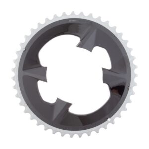 SRAM Rival Chainrings - 43T 94mm 4B 2x12 Black w/CVR-PLATE
