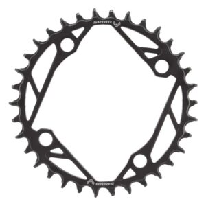 SRAM T-Type 12sp Chainrings - 34T 104mm Steel Black 4B T-Type
