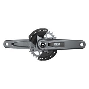 SRAM GX Eagle T-Type Cranks - 165x32 Q174 CL55 DUB 2-GUARDS NoBB Grey T-Type