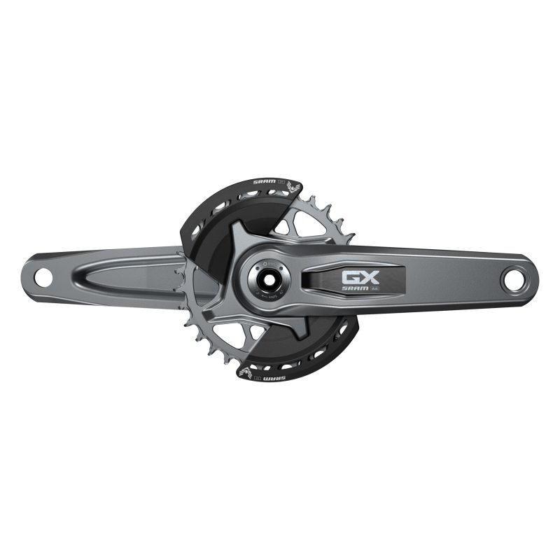 SRAM GX Eagle T-Type Cranks - 165x32 Q174 CL55 DUB 2-GUARDS NoBB Grey T-Type