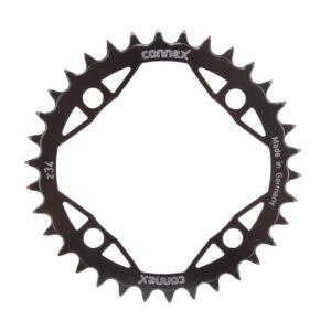 Connex E-Bike Sprocket Chainring - Ebike f/BOSCH-III/YAMAHA/BROSE/BAFANG Narrow-Wide 104mm 34T 4B Black